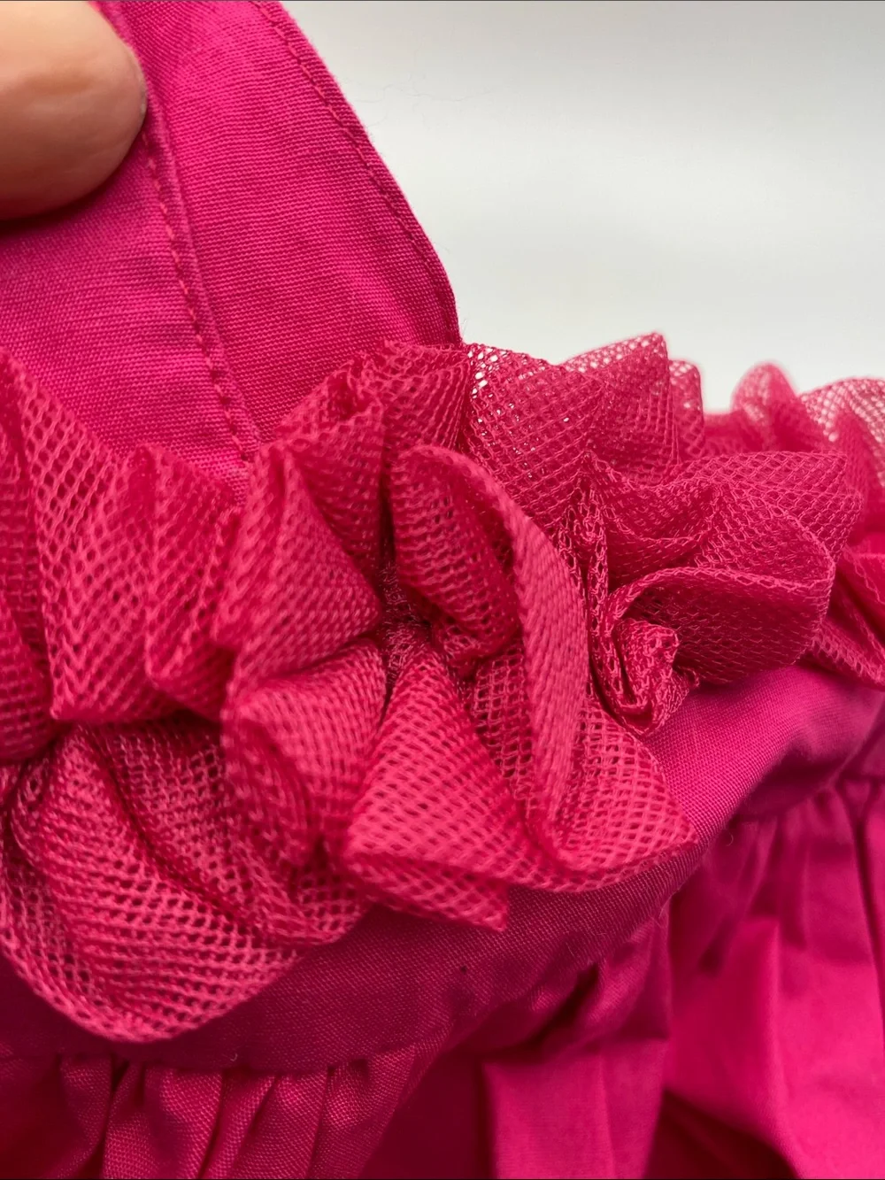 Gymboree Hot Pink Ruffle Tank Dress